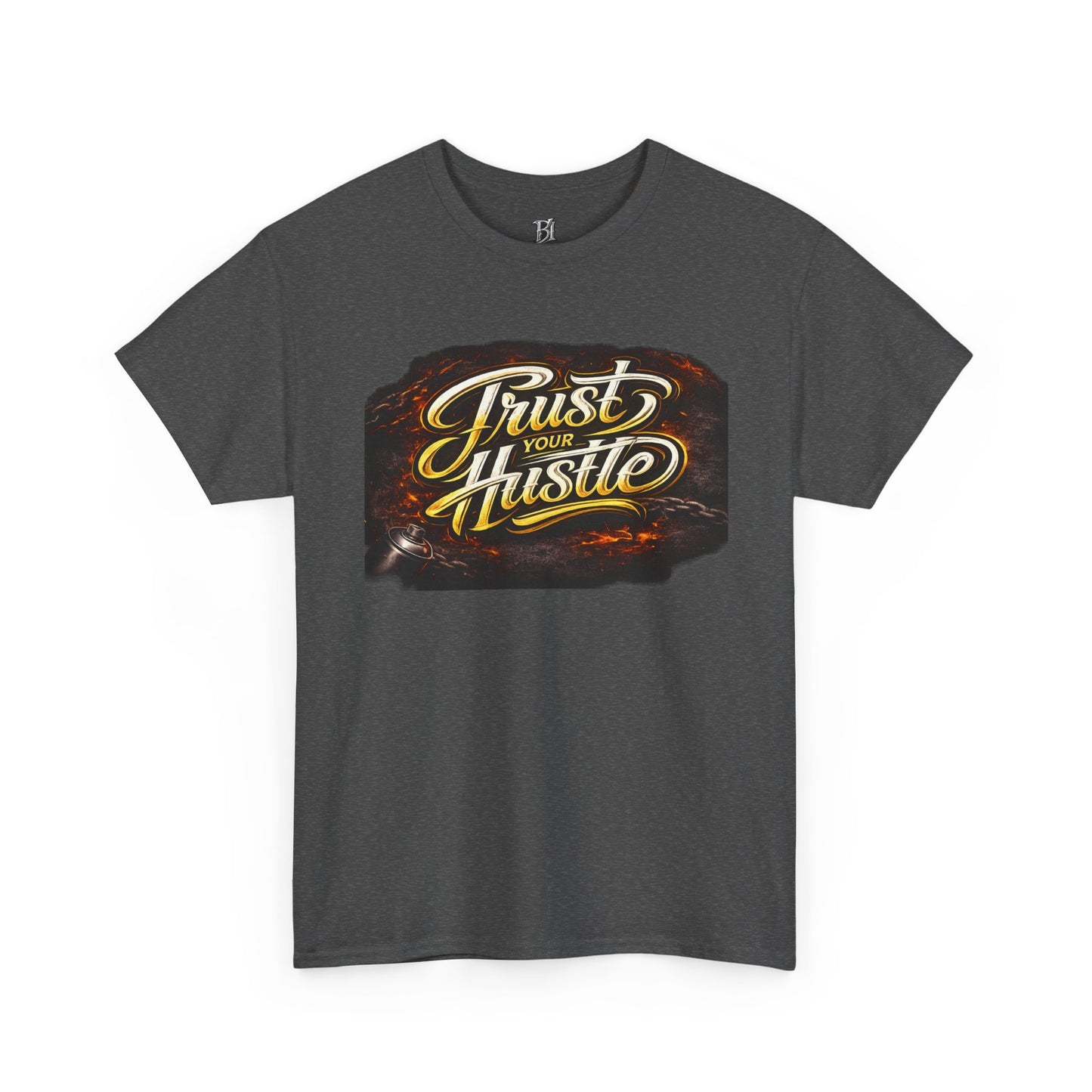 Trust Your Hustle T-Shirt — Motivational Retro Graphic Tee for Entrepreneurs & Creatives