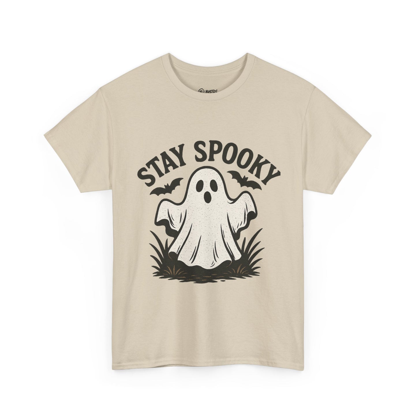 Spooky Ghost Tee - Perfect for Halloween, Unisex Cotton Shirt, Halloween Costume Top, Fall Apparel, Stay Spooky Tee