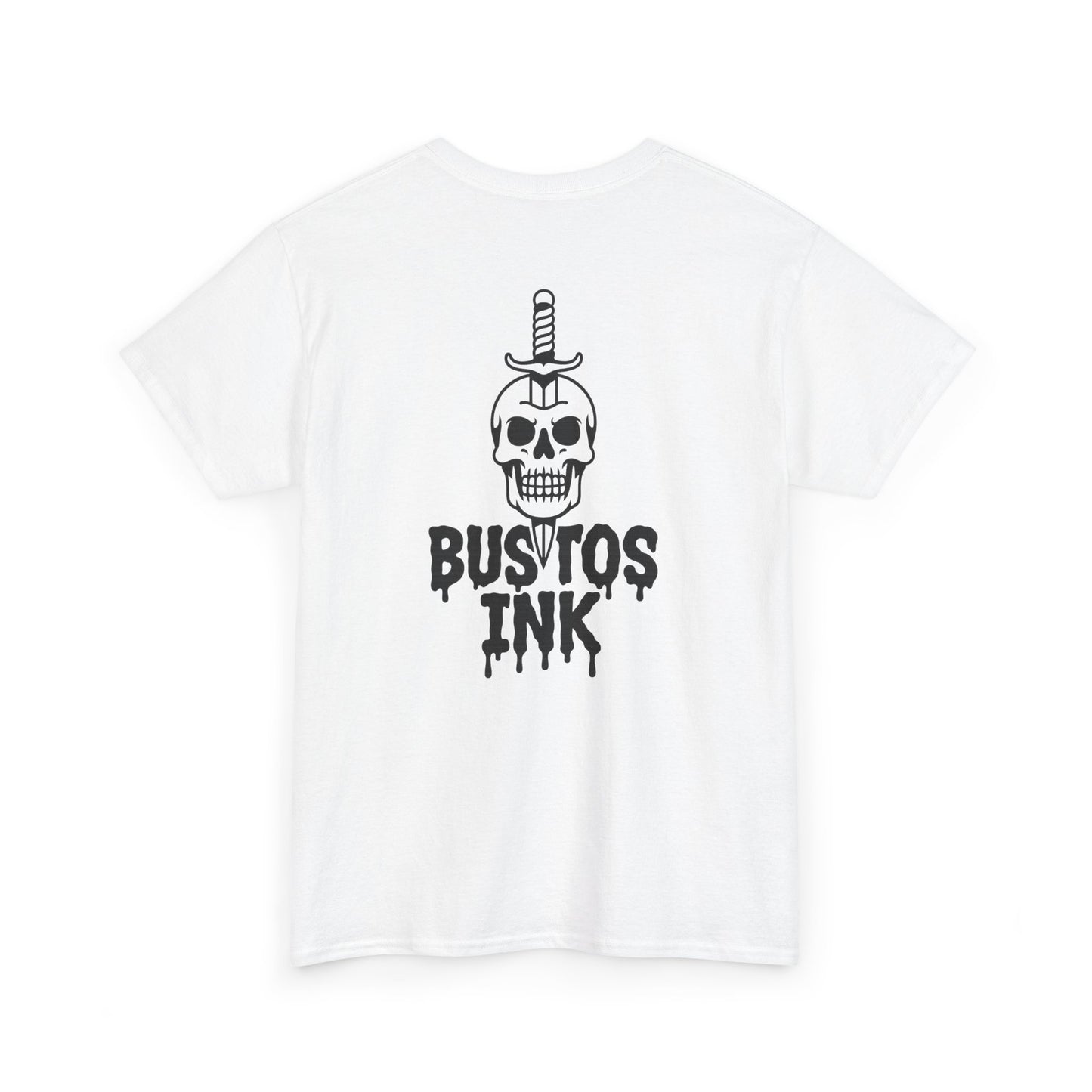 Skull Graphic Unisex Heavy Cotton Tee | Vintage Style, Streetwear, Casual Outfit, Gift for Friends, Everyday Wear, Halloween Theme