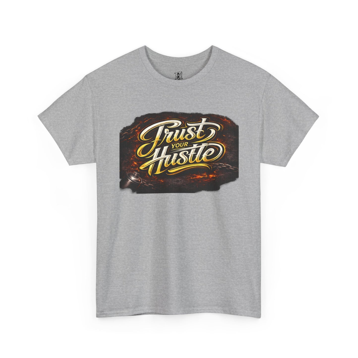Trust Your Hustle T-Shirt — Motivational Retro Graphic Tee for Entrepreneurs & Creatives