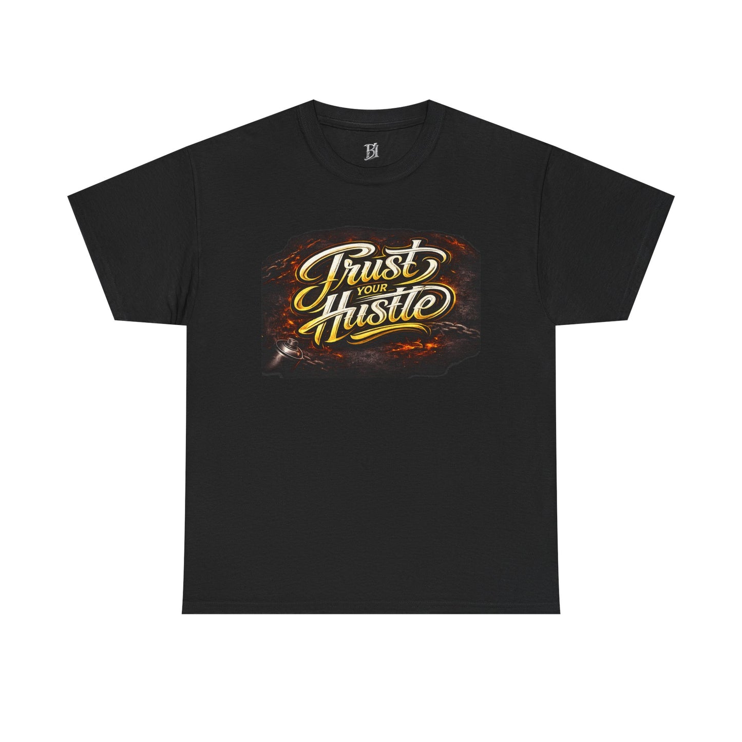 Trust Your Hustle T-Shirt — Motivational Retro Graphic Tee for Entrepreneurs & Creatives