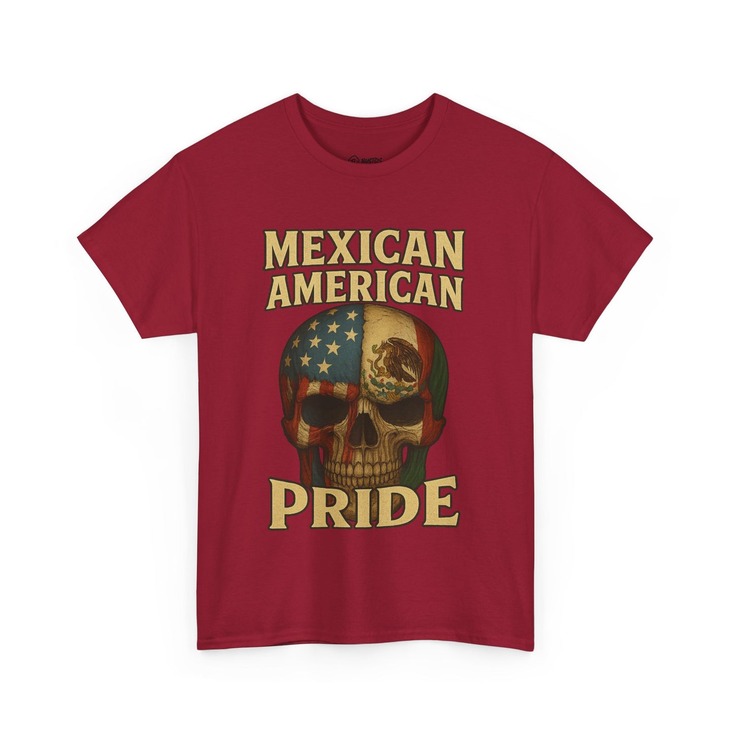 Mexican American Pride Tee, Unisex Heavy Cotton Tee for Celebrating Culture, Casual Everyday Wear, Gift for Holidays, Includes Unique [...]