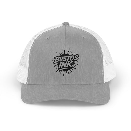 Bustos Ink Graphic Snapback Trucker Cap