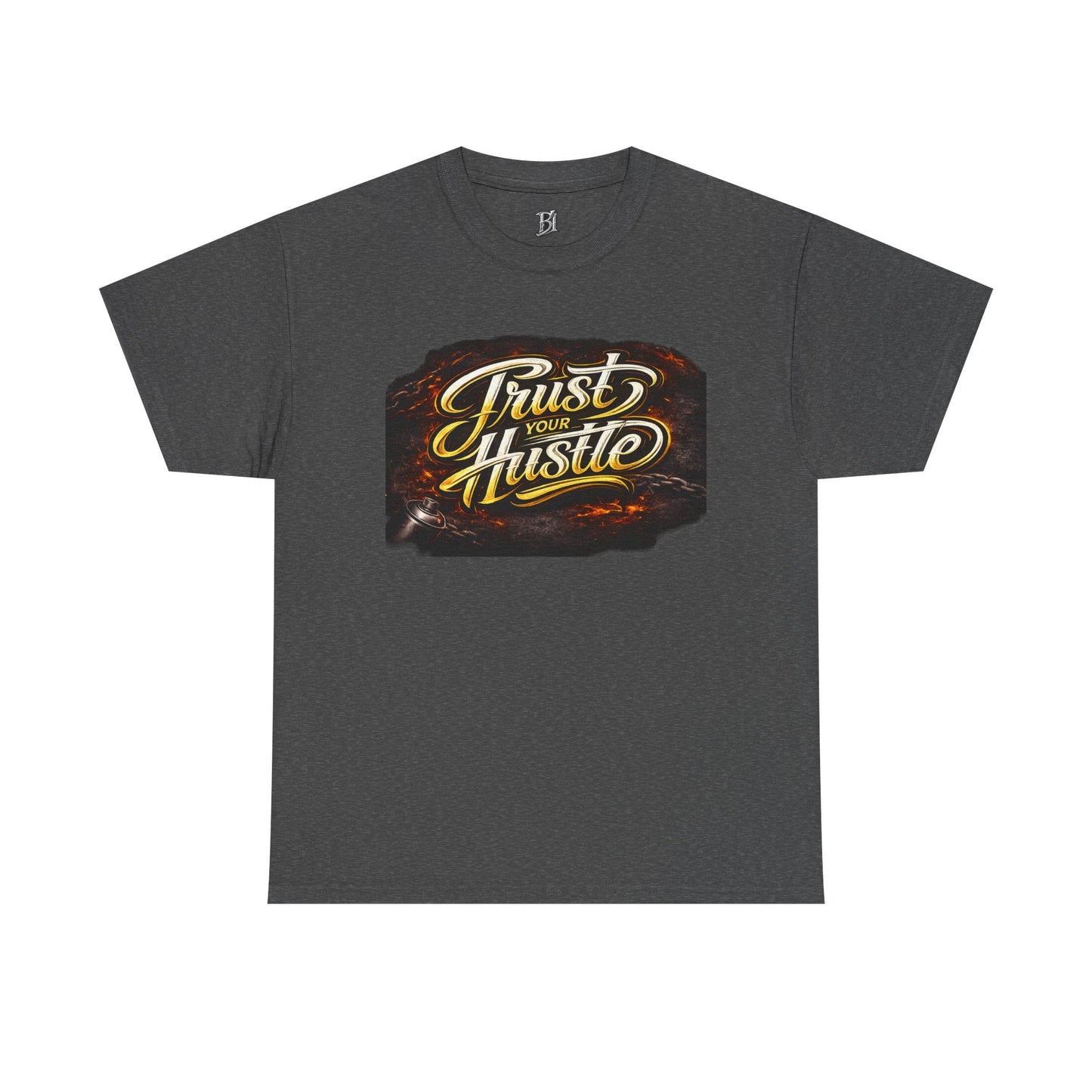Trust Your Hustle T-Shirt — Motivational Retro Graphic Tee for Entrepreneurs & Creatives