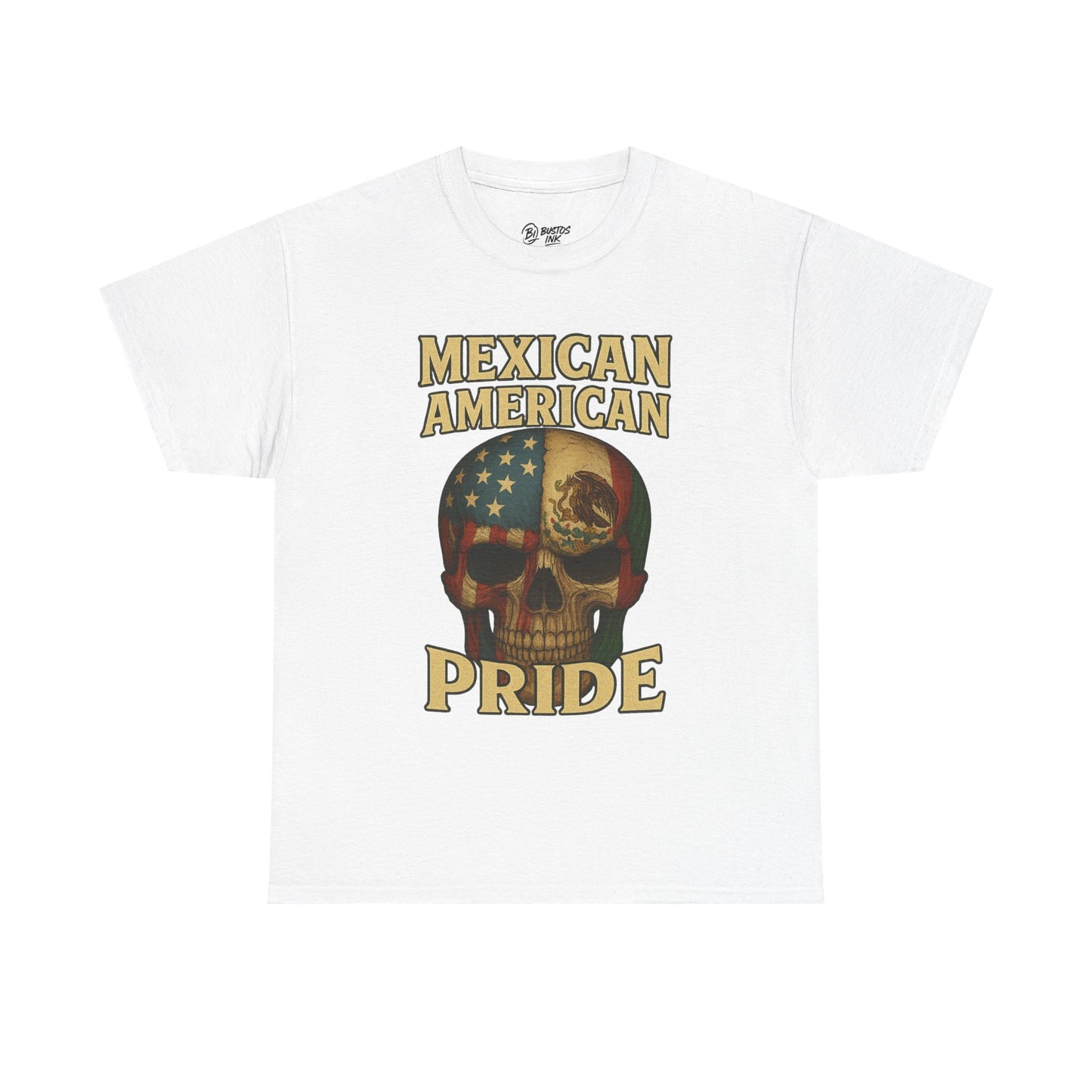 Mexican American Pride Tee, Unisex Heavy Cotton Tee for Celebrating Culture, Casual Everyday Wear, Gift for Holidays, Includes Unique [...]