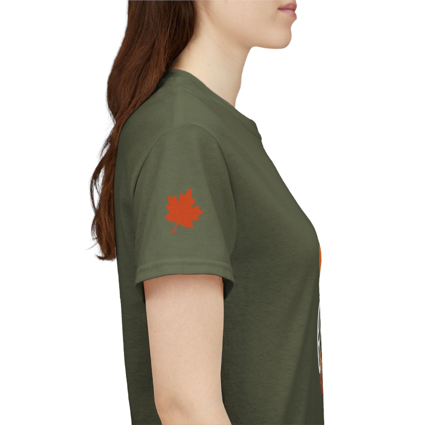 October is my favorite color- Unisex Short Sleeve Heavy Cotton Tee