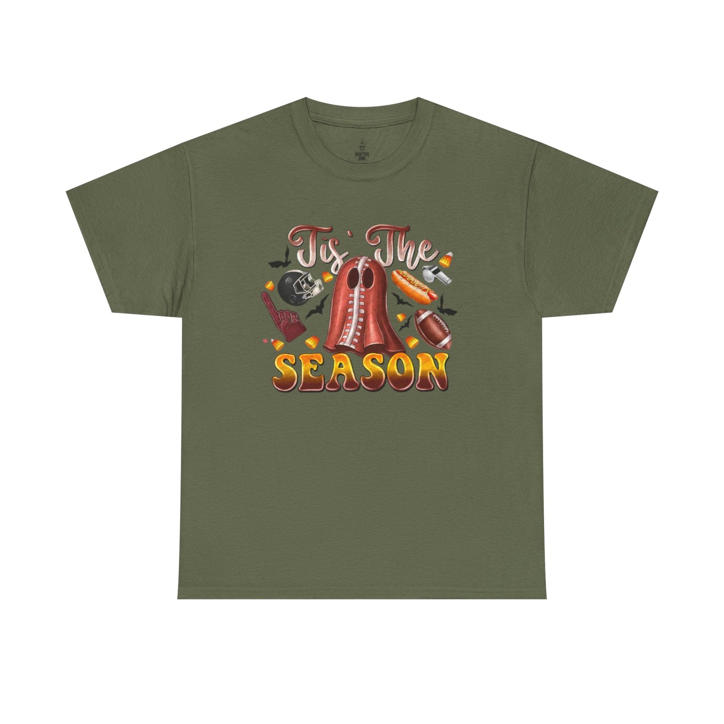 Tis The Season Womens Fall Festive Cotton Short Sleeve Tee