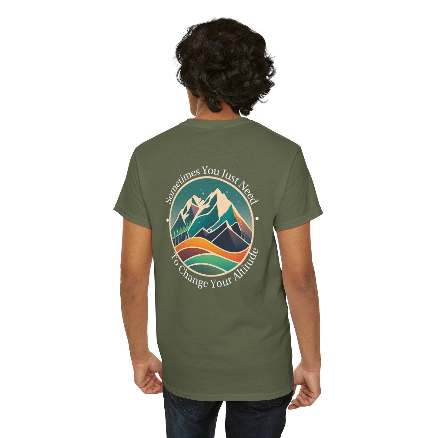 Sometimes You Just Need To Change Your Altitude Unisex Short Sleeve Tee