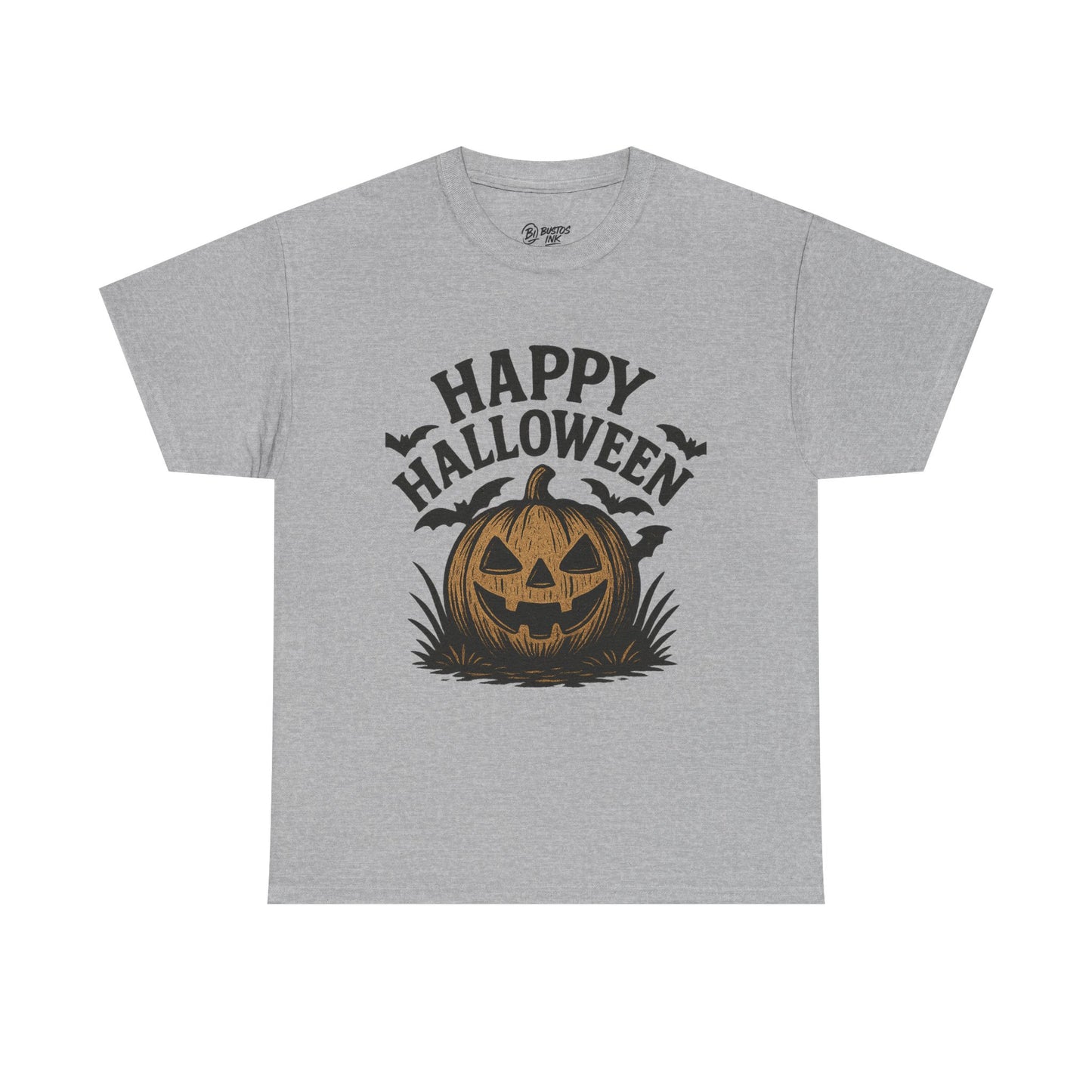 Halloween Pumpkin Unisex Cotton Tee, Fall Fashion, Spooky Shirt, Holiday Apparel, Casual Wear, Halloween Party Top