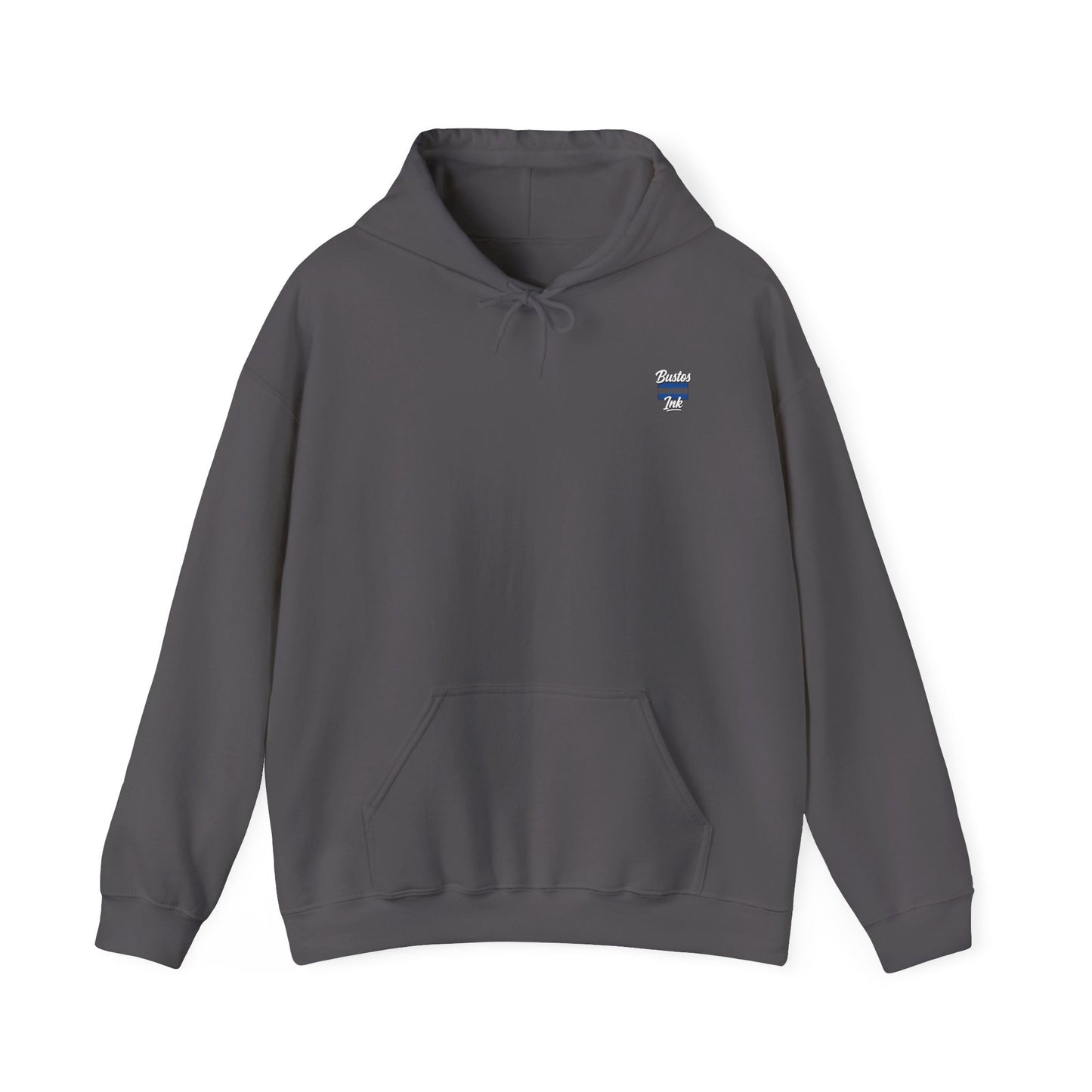 Unisex Hoodie - Bustos Ink 2025 Design, Cozy Sweatshirt, Perfect for Everyday Wear, Gift for Friends, Casual Style, Comfortable Layering