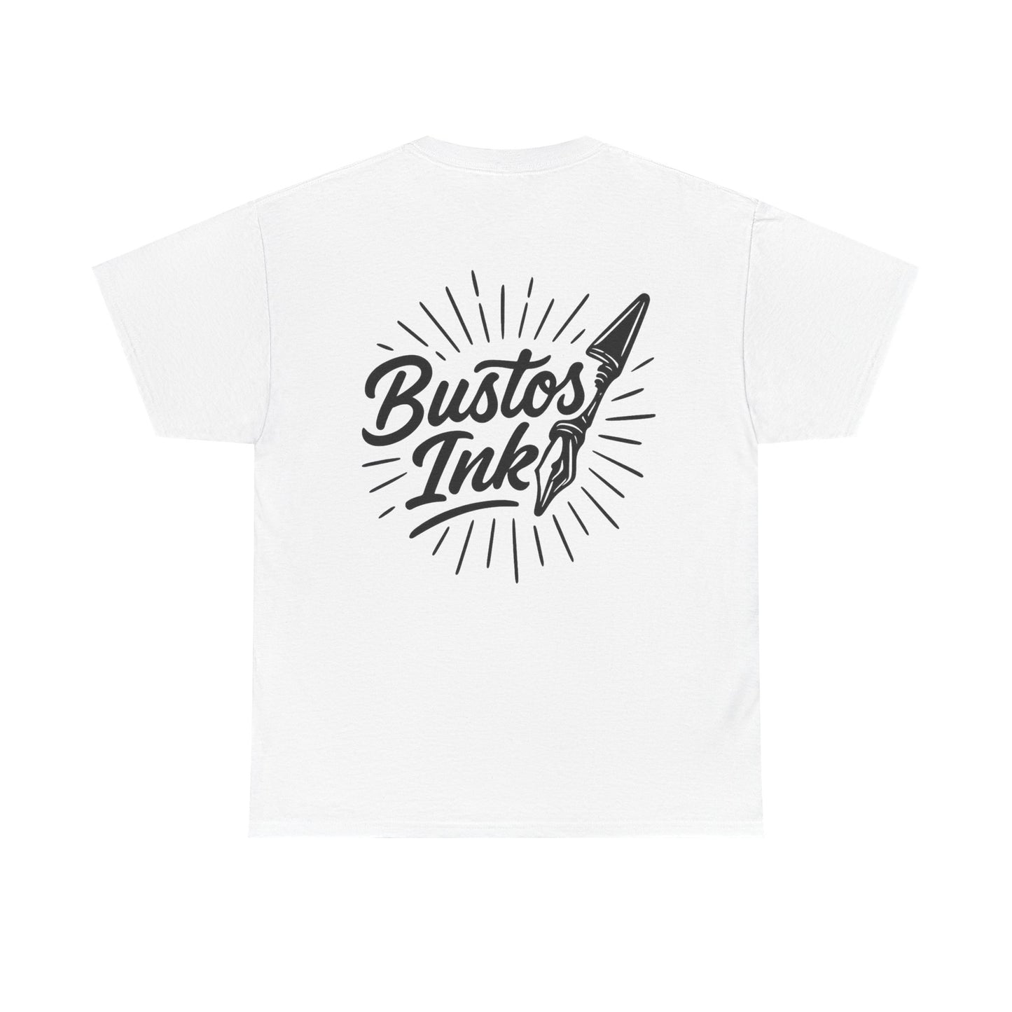 Bustos Ink Unisex Tee - Comfortable Cotton Shirt for Creative Souls, Perfect Gift for Artists, Casual Wear, Art Enthusiasts, Unique Style