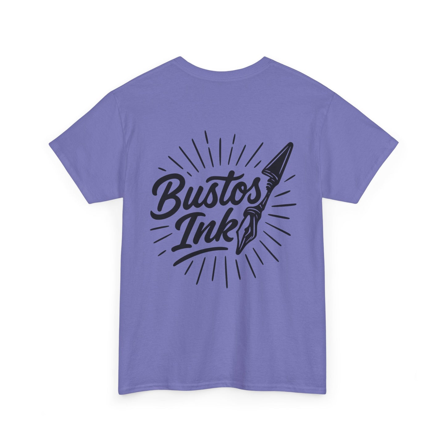 Bustos Ink Unisex Tee - Comfortable Cotton Shirt for Creative Souls, Perfect Gift for Artists, Casual Wear, Art Enthusiasts, Unique Style