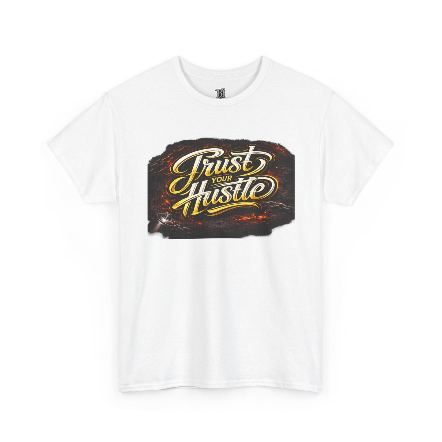 Trust Your Hustle T-Shirt — Motivational Retro Graphic Tee for Entrepreneurs & Creatives