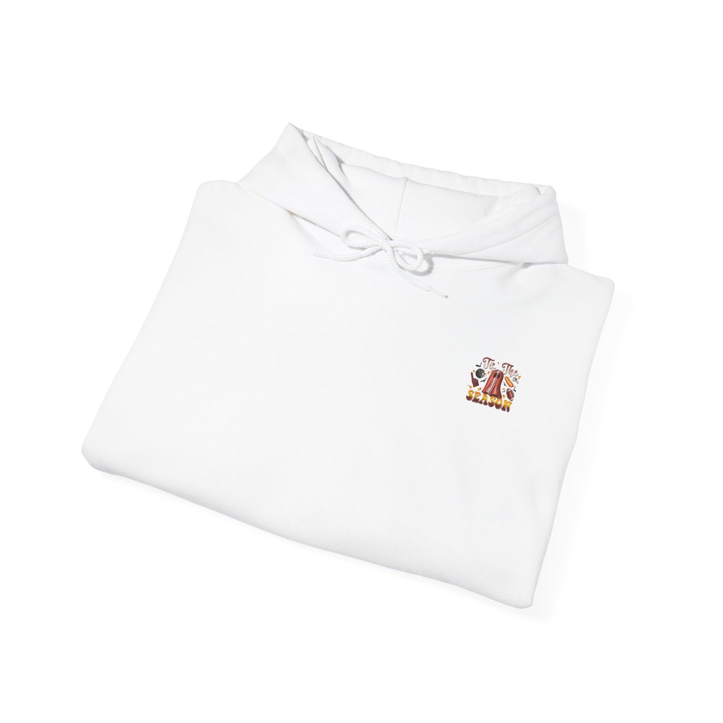 Festive Hooded Sweatshirt - Tis The Season, Unisex Apparel, Holiday Gift, Cozy Wear, Winter Style, Comfortable Hoodie