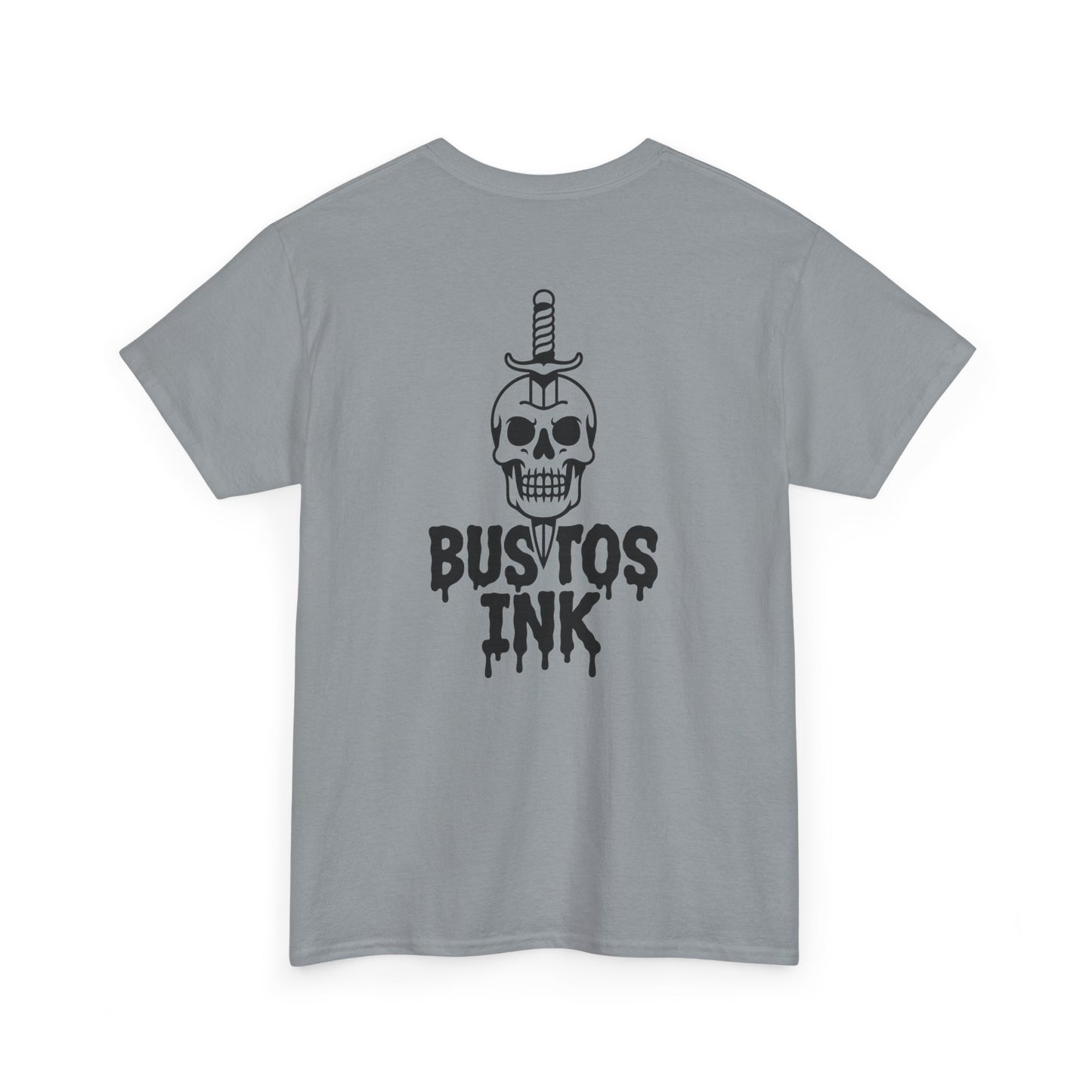 Skull Graphic Unisex Heavy Cotton Tee | Vintage Style, Streetwear, Casual Outfit, Gift for Friends, Everyday Wear, Halloween Theme