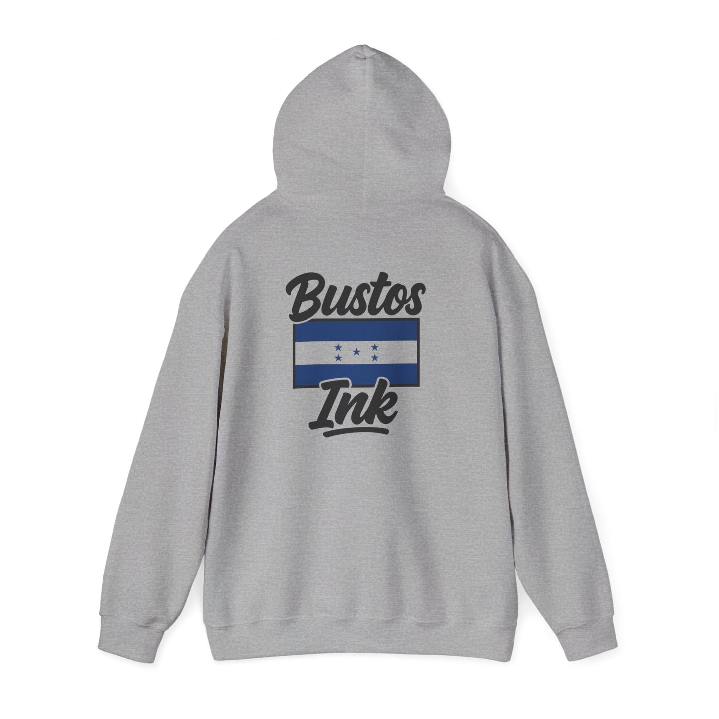 Unisex Hoodie - Bustos Ink 2025 Design, Cozy Sweatshirt, Perfect for Everyday Wear, Gift for Friends, Casual Style, Comfortable Layering