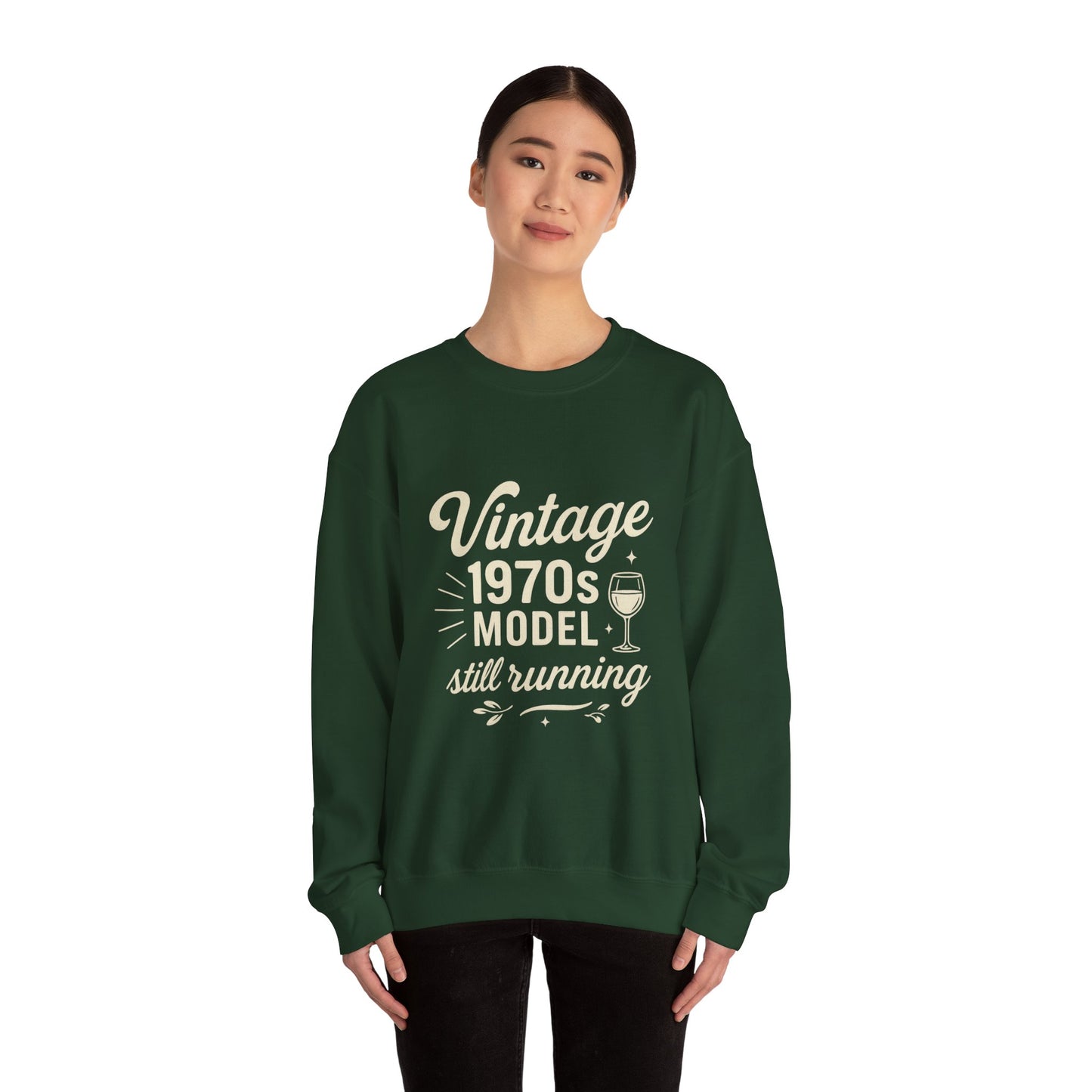 Vintage "1970s Model Still Running" Sweatshirt