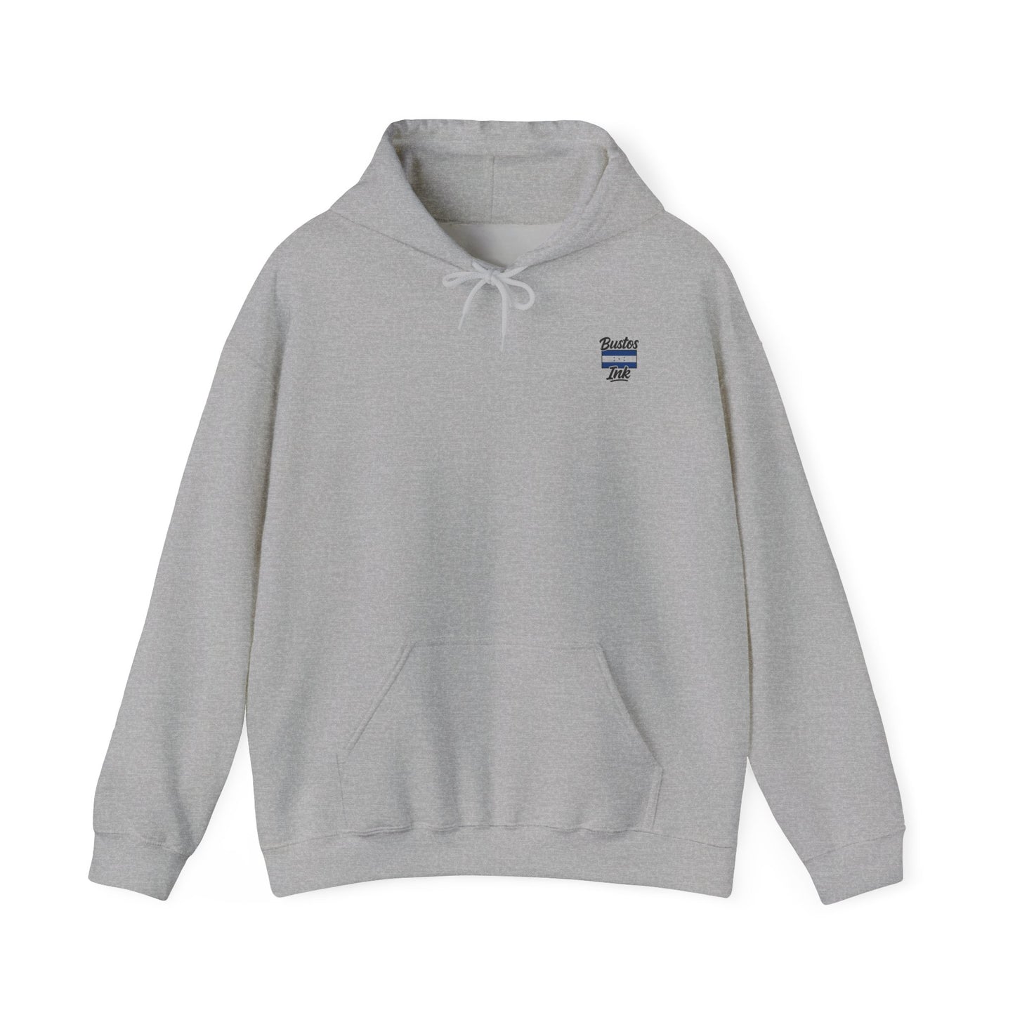 Unisex Hoodie - Bustos Ink 2025 Design, Cozy Sweatshirt, Perfect for Everyday Wear, Gift for Friends, Casual Style, Comfortable Layering