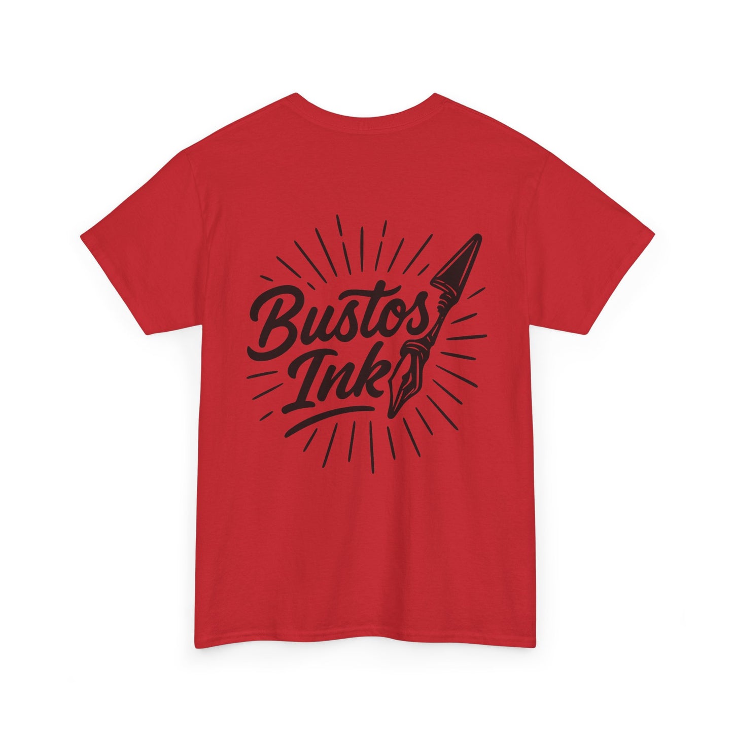 Bustos Ink Unisex Tee - Comfortable Cotton Shirt for Creative Souls, Perfect Gift for Artists, Casual Wear, Art Enthusiasts, Unique Style