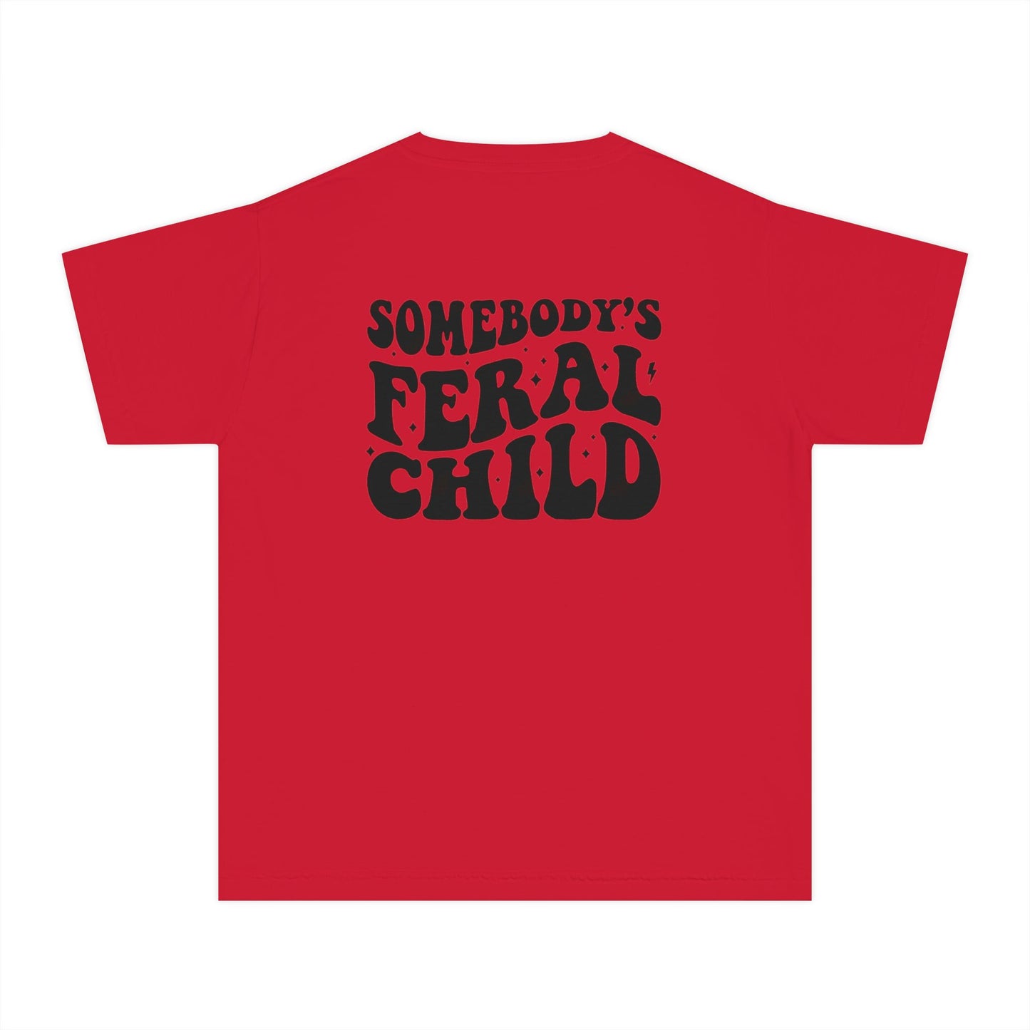 Somebody's Feral Child Short Sleeve Youth Tee