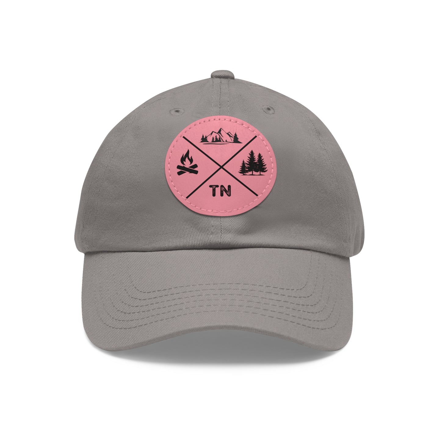 Hat with Leather Tennessee Outdoors Patch