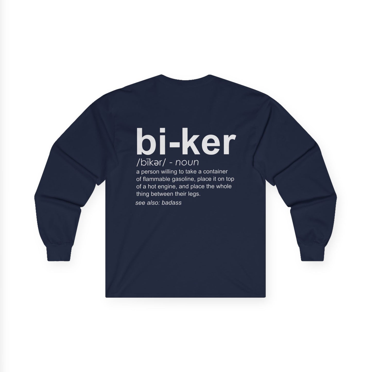 Biker Definition Unisex Ultra Cotton Long Sleeve Tee