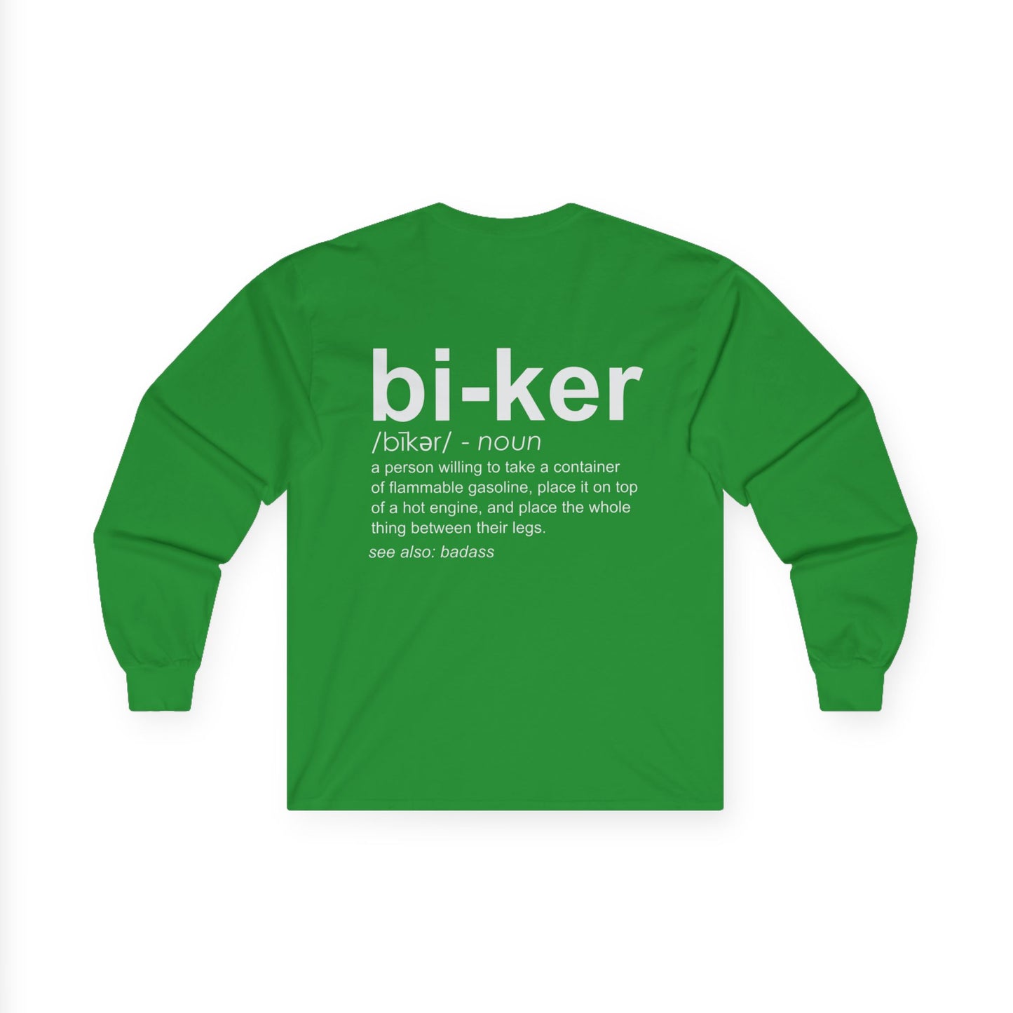 Biker Definition Unisex Ultra Cotton Long Sleeve Tee