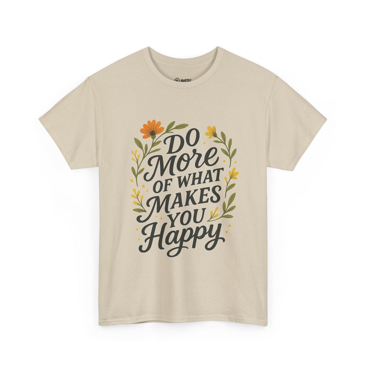 Do More of What Makes You Happy Unisex Tee, Positive Vibes Shirt, Gift for Friends, Motivational T-Shirt, Everyday Casual Wear, [...]