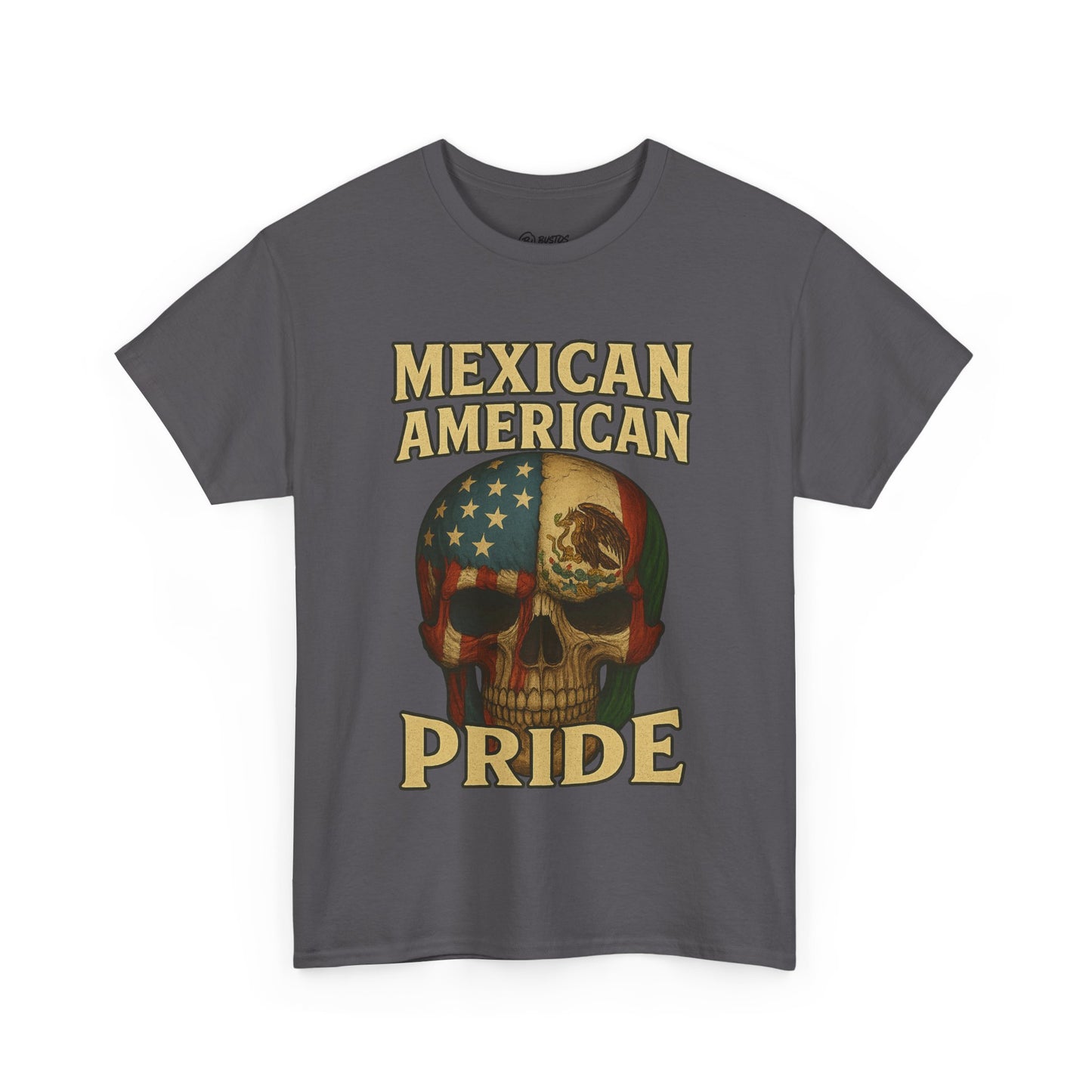 Mexican American Pride Tee, Unisex Heavy Cotton Tee for Celebrating Culture, Casual Everyday Wear, Gift for Holidays, Includes Unique [...]