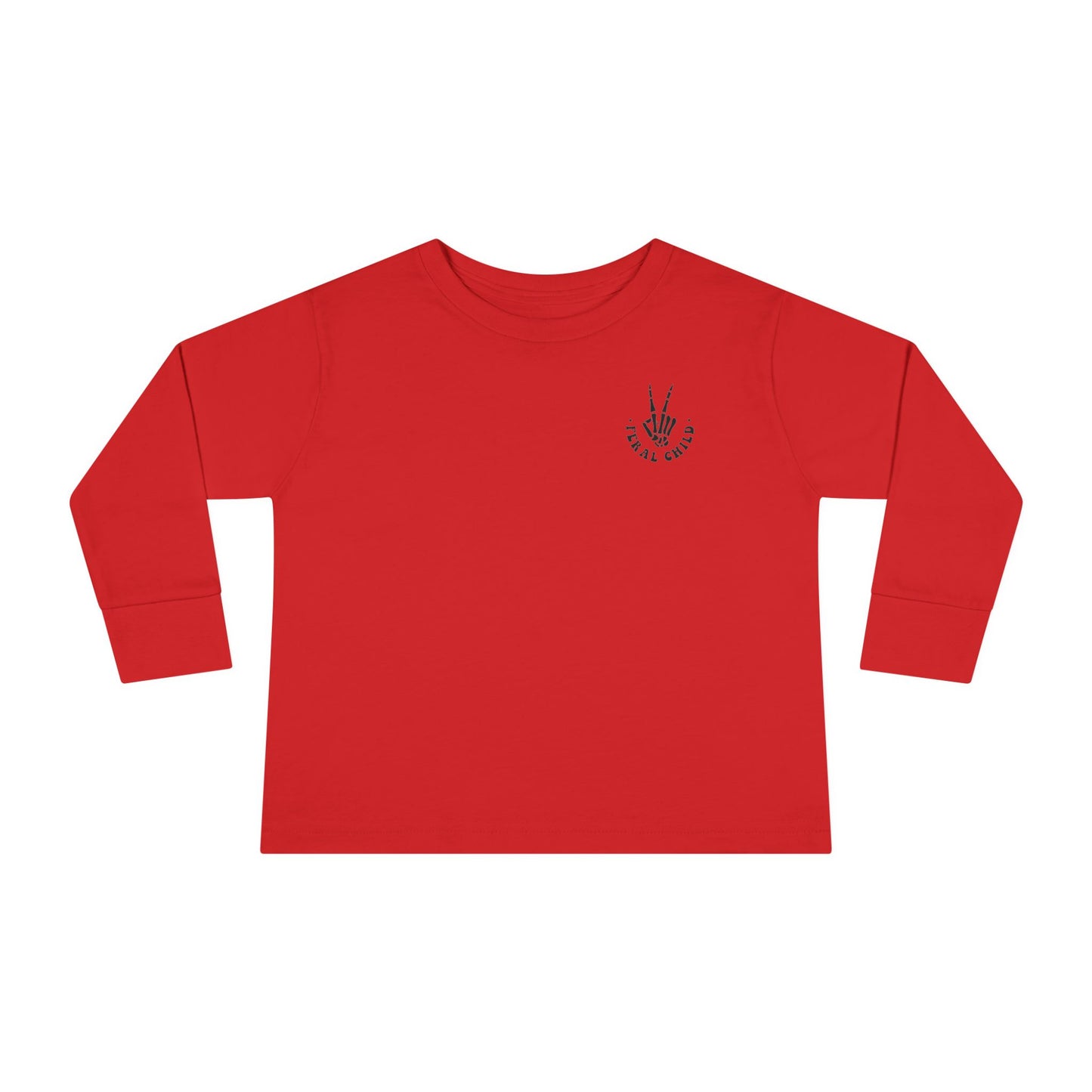 Somebody's Feral Child Toddler Long Sleeve Tee