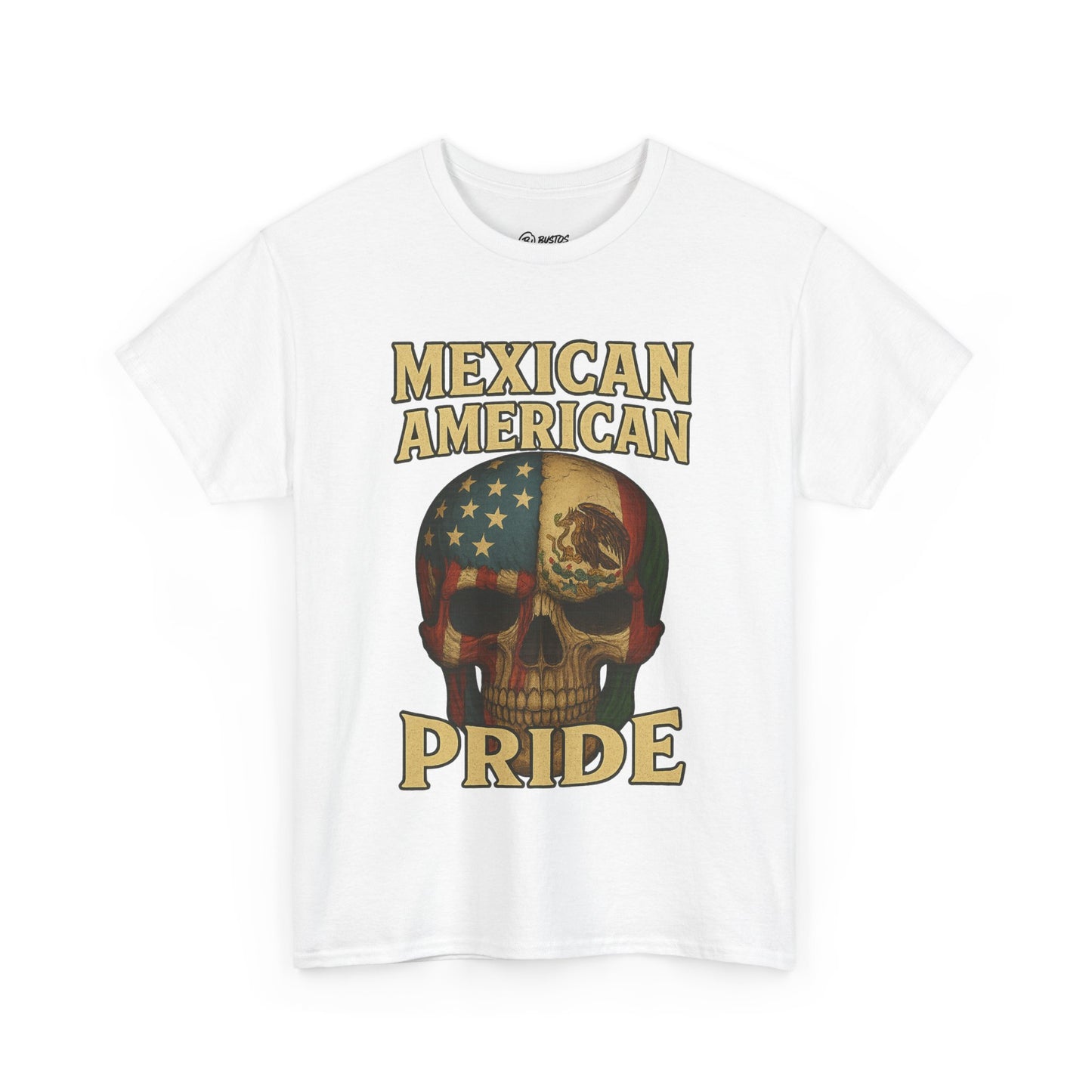 Mexican American Pride Tee, Unisex Heavy Cotton Tee for Celebrating Culture, Casual Everyday Wear, Gift for Holidays, Includes Unique [...]