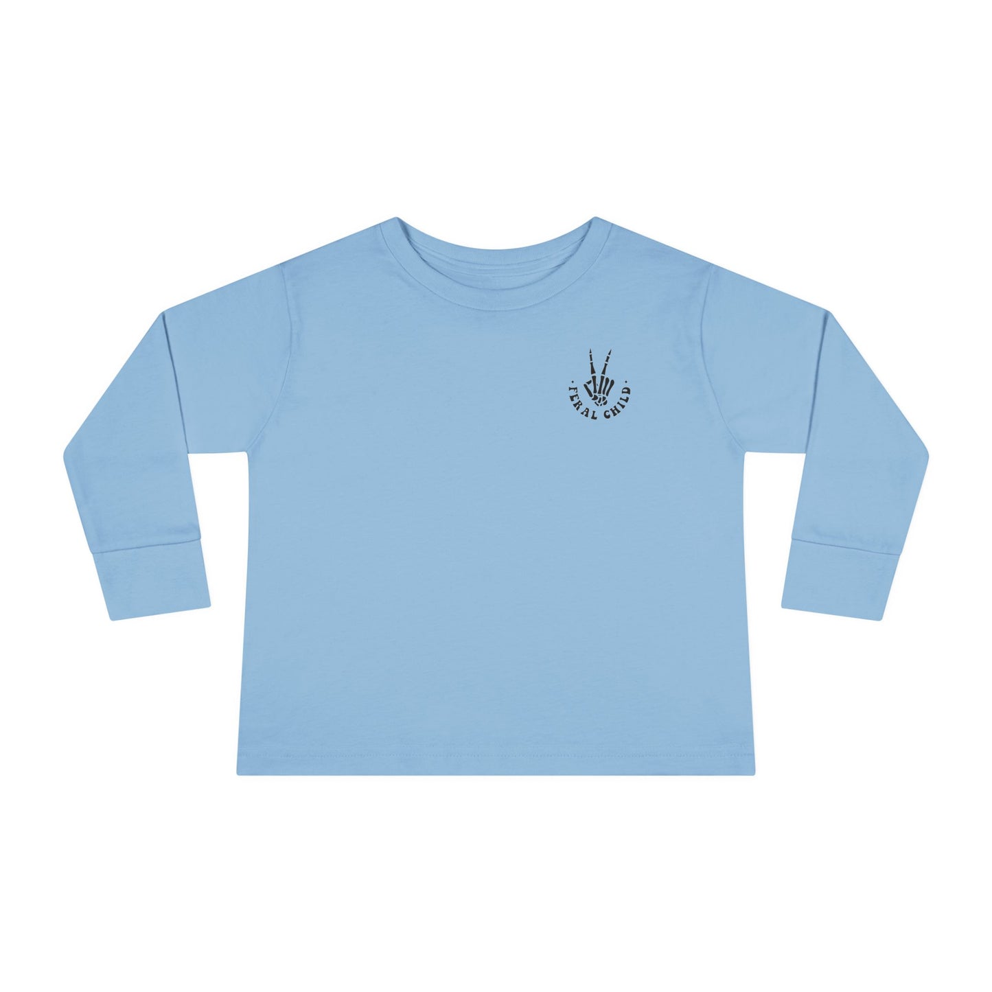 Somebody's Feral Child Toddler Long Sleeve Tee