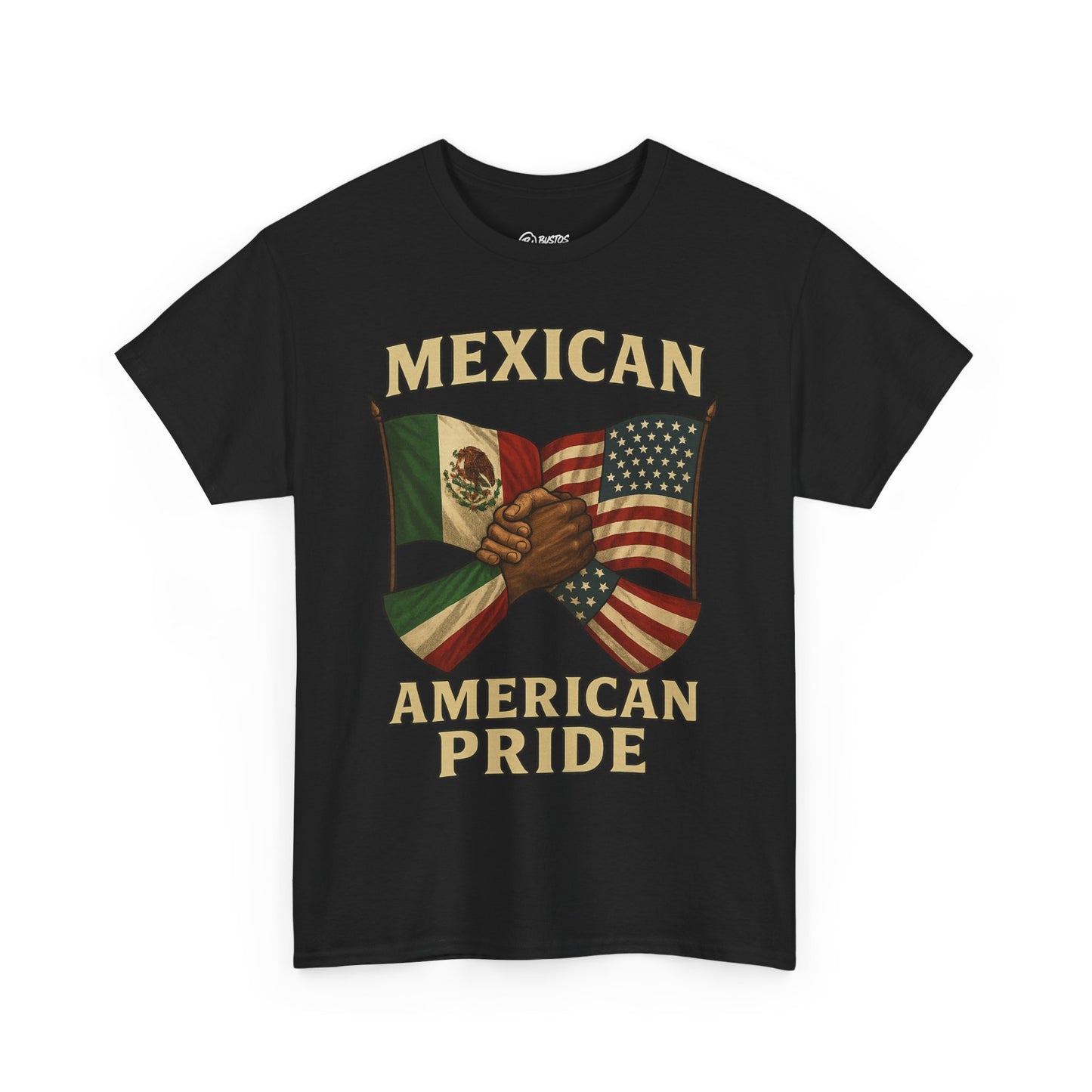 Mexican American Pride Tee, Unisex Cotton T-Shirt for Cultural Celebrations, Independence Day, Heritage Month, Gift for Patriotic Friends