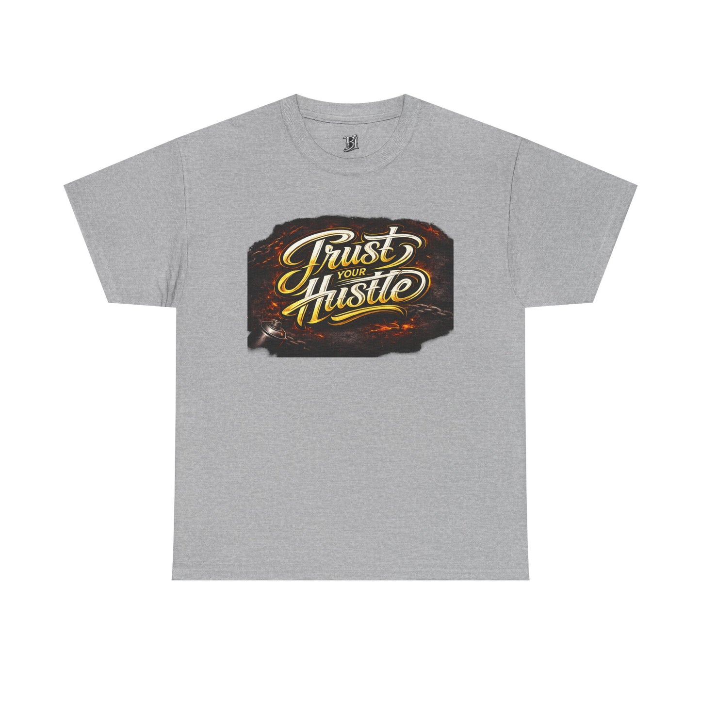 Trust Your Hustle T-Shirt — Motivational Retro Graphic Tee for Entrepreneurs & Creatives