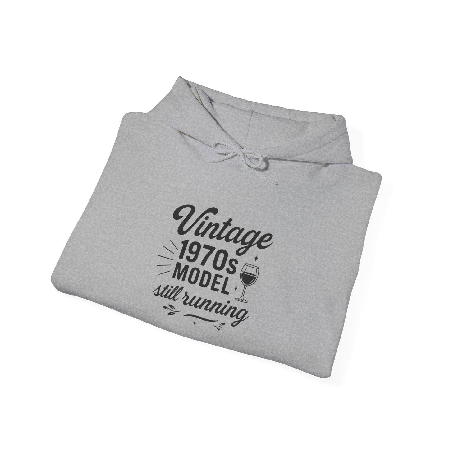 Vintage "1970s Model Still Running" - Hoodie