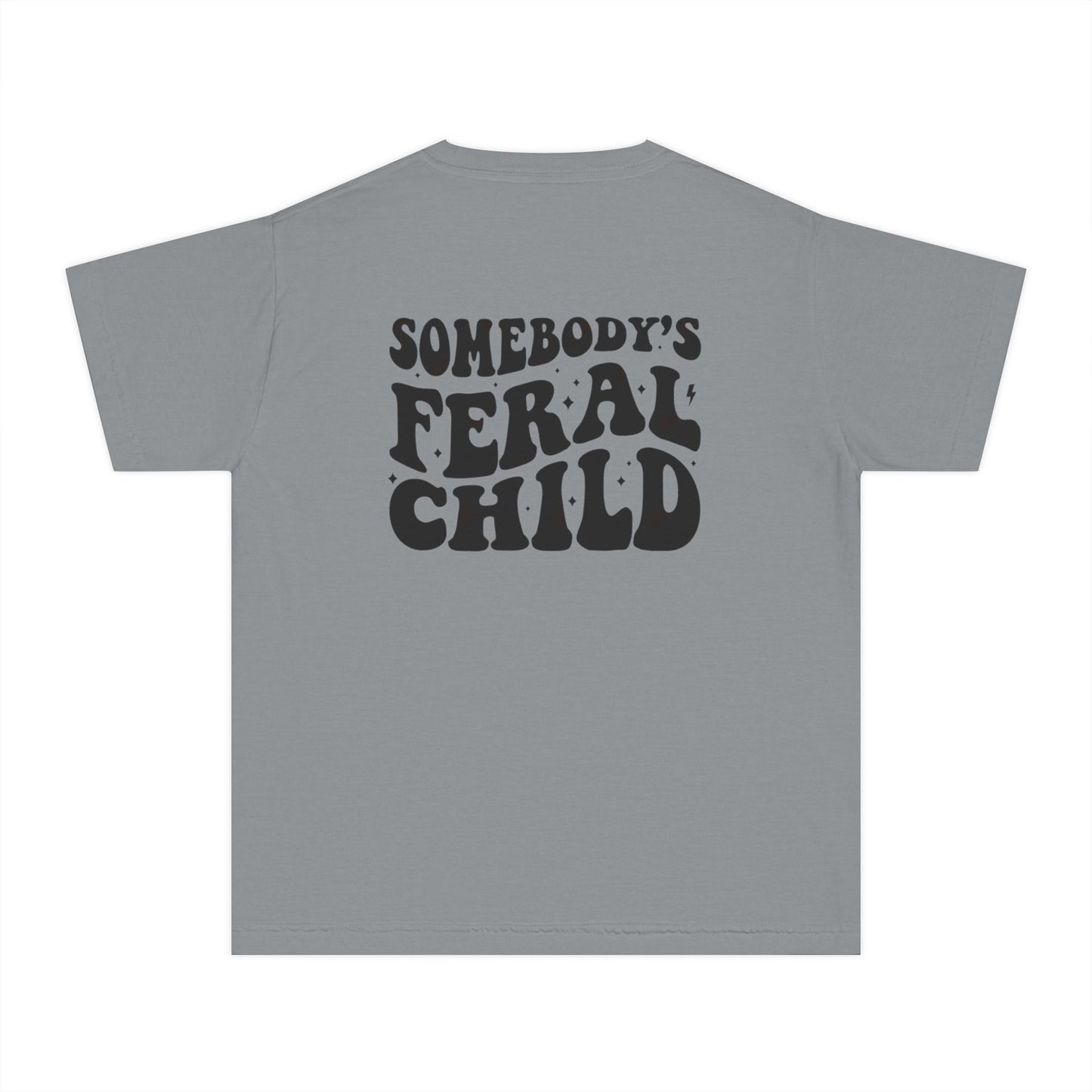 Somebody's Feral Child Short Sleeve Youth Tee