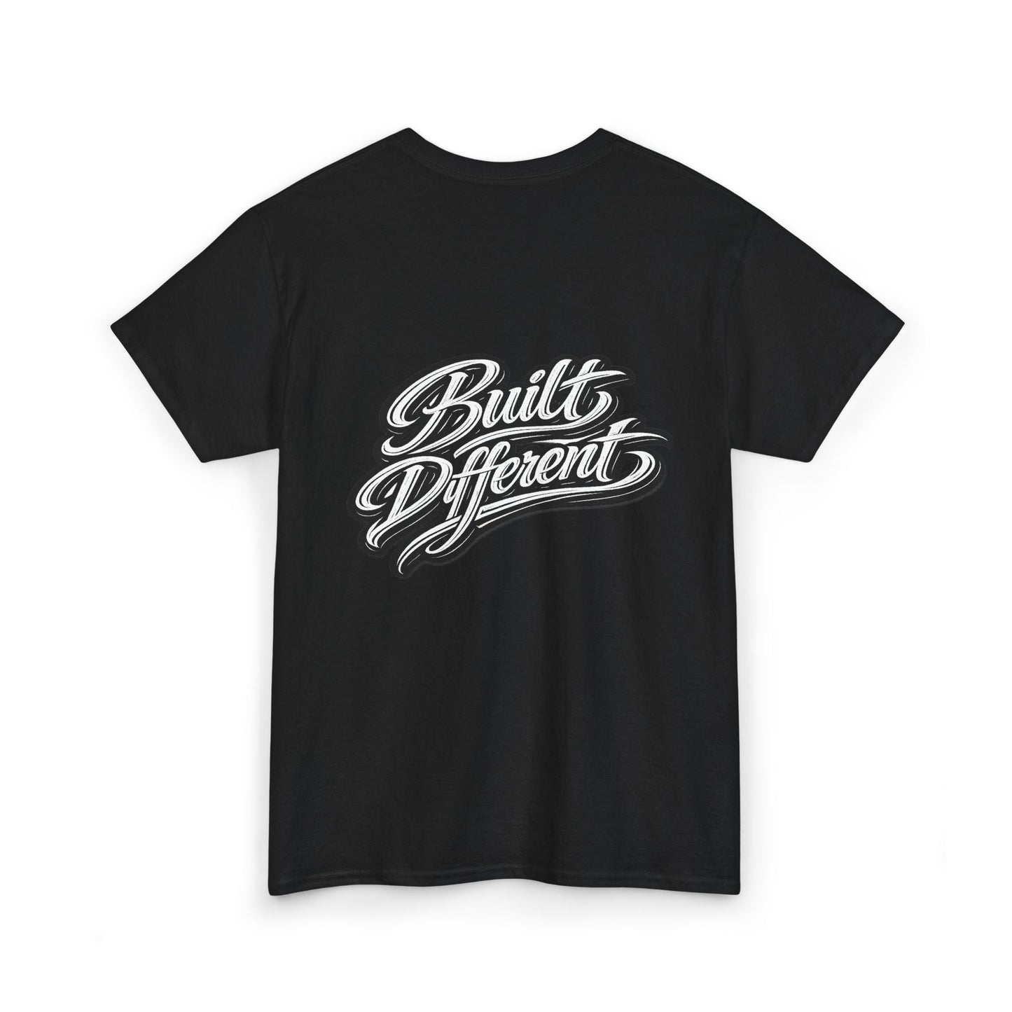 Built Different Tee — Graphic Motivational Crewneck T‑Shirt
